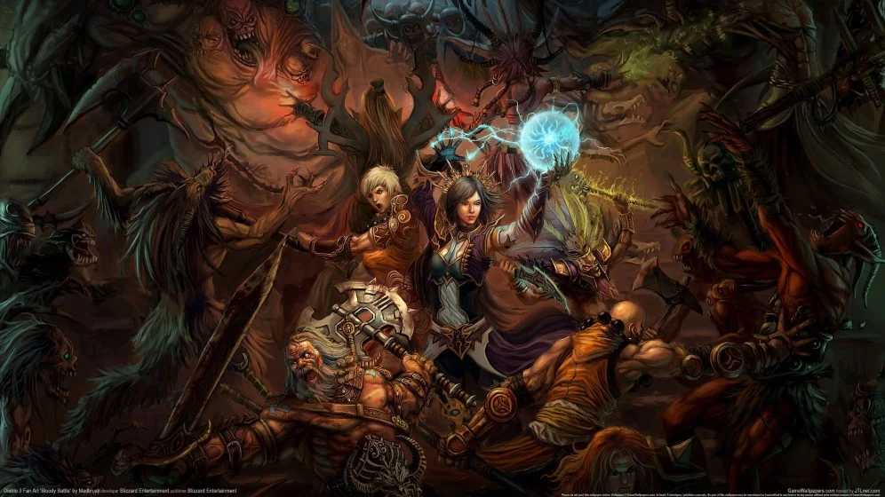 暗黑破坏神3/Diablo III/角色扮演游戏 图片